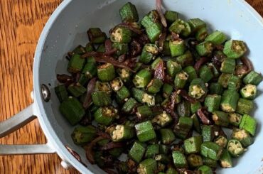 OKRA STIR FRY/OKRA RECIPE/BHINDI FRY/HEALTHY RECIPES