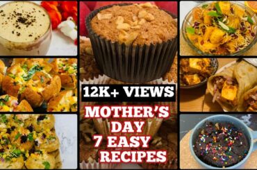7 Easy Mother's day Recipes | Mother's Day Dessert | Mother's Day Snacks Recipes | Mother's Day 2021