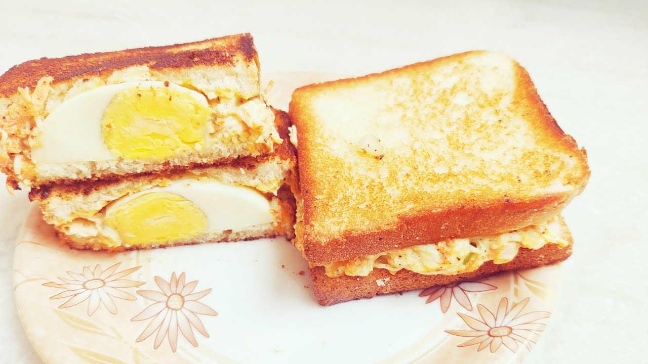 Egg sandwich || Healthy breakfast ||quick snack recipe Egg sandwich || Healthy breakfast ||quick snack recipe