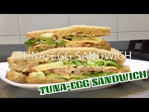 TUNA EGG SANDWICH RECIPE/HEALTHY BREAKFAST RECIPE TUNA EGG SANDWICH RECIPE/HEALTHY BREAKFAST RECIPE