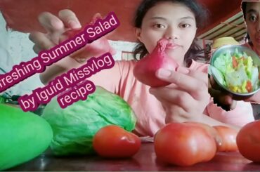 Refreshing Summer Salad by Iguid MissVlog recipe