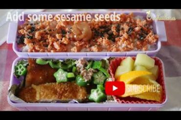 Week 4 BENTO BOX LUNCH for my junior high school daughter| Healthy Lunch boxes