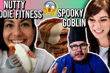 NUTTY FOODIE FITNESS & SPOOKY GOBLIN Review My Low Calorie Recipes (not gonna lie i'm kinda nervous)