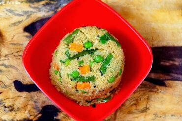 Healthy Wheat Rava Kichdi..!!!! ||||| Wheat Rava Kichdi Recipe