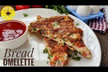 Bread Omelette Street Food | 5 min Healthy Breakfast Recipe