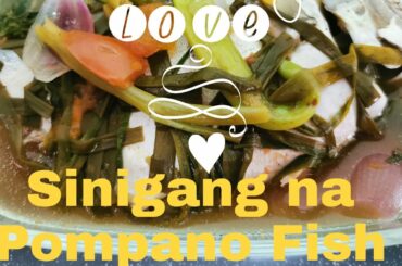 Simple & Healthy Lunch  ideas for the family SINIGANG NA POMPANO FISH/Grocery shopping @SNR ALABANG