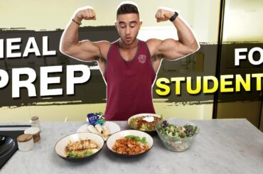 Meal Prep for Students | Muscle Gain AND Fat Loss Meals | Zac Perna