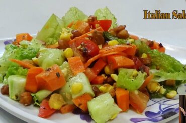 Italian salad recipe | Healthy recipe for weight loss | Full nutrient diet