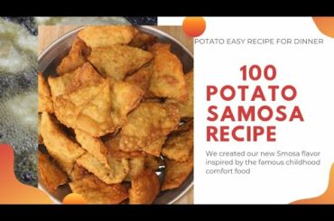 dinner recipes | moto patlu style | potatosamosa | healthy snacks