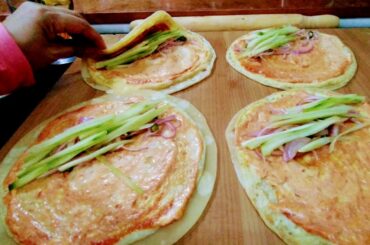 Healthy Breakfast recipe / street style breakfast recipe ASMR