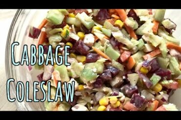 Cabbage Coleslaw / Salad Dressing / Healthy Salad Recipe / Recette de salade #Shorts
