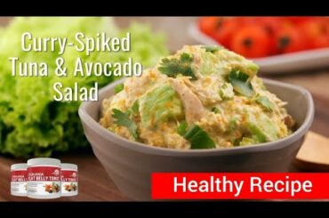 Okinawa Flat Belly Tonic | Curry Spiked Tuna And Avocado Salad - Healthy Recipes To Lose Weight
