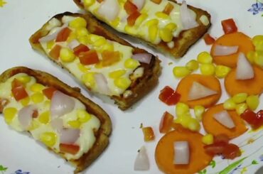 Bread Pizza|| Healthy Tasty pizza Recipe|| Quick pizza Recipe