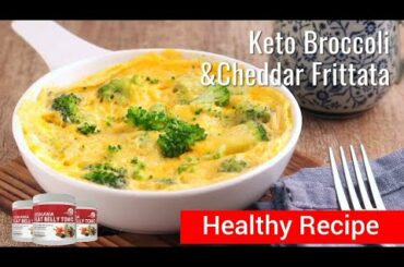 Okinawa Flat Belly Tonic | Broccoli and Cheddar Frittata Recipe - Healthy Recipes To Lose Weight