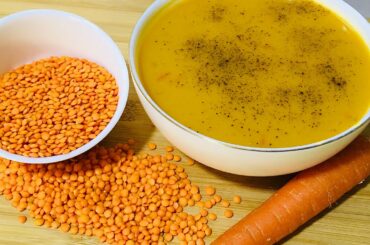 Dal Soup For Weight Loss | Healthy Lentil Soup Recipe | High Protein Weight Loss Soup | Vegan Diet |