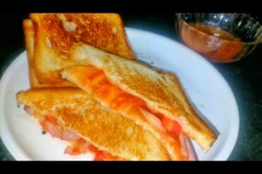 Instant Sandwich Recipe | Tea Time Snacks | Instant Bread Recipe | #Shorts #Snacks #TeaTimeSnacks