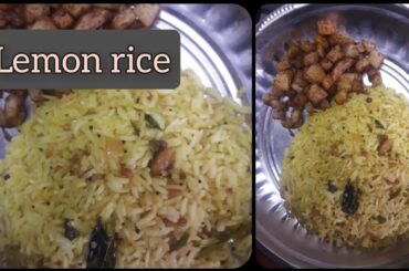 easy lunch ideas lemon rice