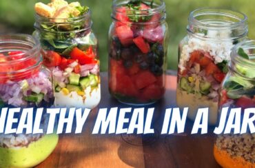 HEALTHY INDIAN MEAL IN A JAR / INDIAN WEEKLY MEAL PLANNING FOR BUSY MOMS ~ QUICK HEALTHY RECIPES