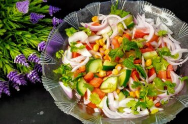 Healthy Veg Salad Recipe By HUMA COOKS