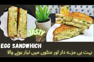 How To Make Perfect Egg Sandwhich | Healthy Breakfast Recipe | ZAIQA GHAR