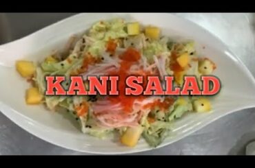 HOW TO MAKE HEALTHY SALAD/JAPANESE SALAD/ KANI SALAD