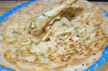 Healthy Breakfast Recipe Wheat flour Chilla | Atta Chilla | how to make chilla in Urdu Hindi .