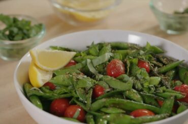 Sugar Snap Peas with Grape Tomatoes Recipe | Healthy You