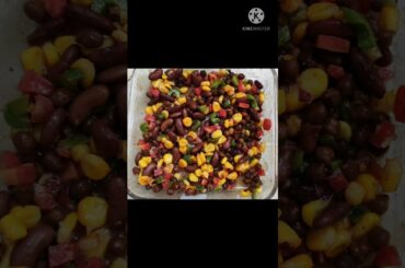 #2 - Healthy salad, coffee, paneer pakoda and burger #homemade#indiansnack#shorts