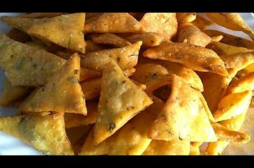 Crispy Tea Time Snacks | Crispy Rava Masala Snacks/Chips | Suji Nachos for Evening snacks