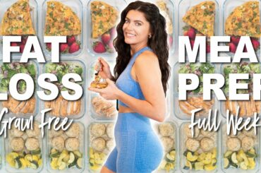 SUMMER READY WEIGHT LOSS MEAL PREP for a Full Week! | Healthy Recipes for Weight Loss