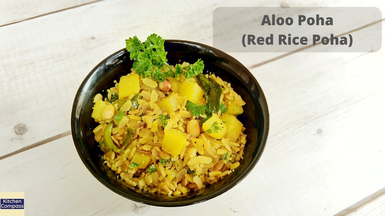 Aloo Poha Recipe| Red Rice Poha Recipe | Healthy Breakfast | Indian Breakfast |Easy Aval Recipes Aloo Poha Recipe| Red Rice Poha Recipe | Healthy Breakfast | Indian Breakfast |Easy Aval Recipes