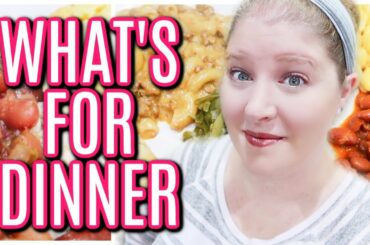DINNERS FROM MY CHILDHOOD | EASY FAMILY DINNER IDEAS