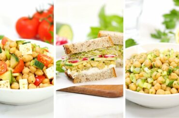 5 Minute Lunch Ideas | Easy & Delicious Chickpea Recipes