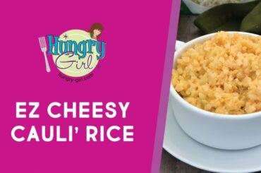 How to Make Hungry Girl’s EZ Cheesy Cauli’ Rice (Speedy Recipe Hack) // #shorts