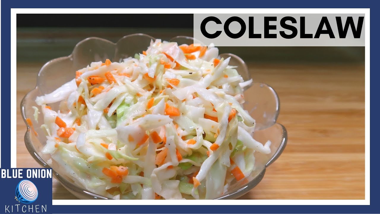 How to make COLESLAW | KFC STYLE | HEALTHY RECIPE | SALAD RECIPE | HEALTHY SALAD BLUE ONION KITCHEN How to make COLESLAW | KFC STYLE | HEALTHY RECIPE | SALAD RECIPE | HEALTHY SALAD BLUE ONION KITCHEN