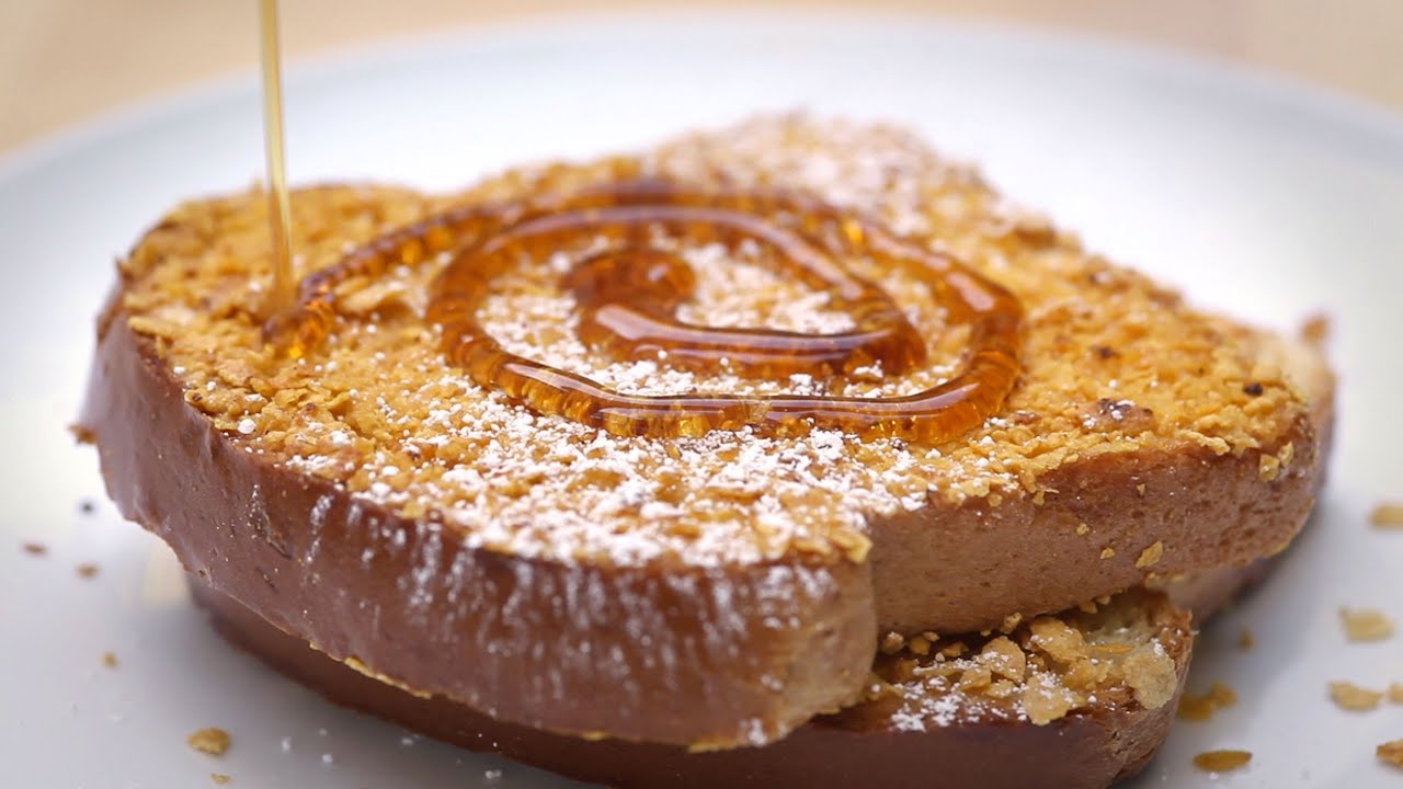 Cornflake-Crusted French Toast Recipe | Everyday Health Cornflake-Crusted French Toast Recipe | Everyday Health