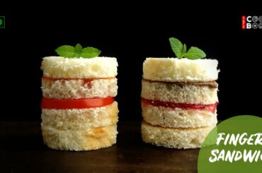 Finger Sandwich Recipe for Kids | Kids Healthy Breakfast | Simple CookBook