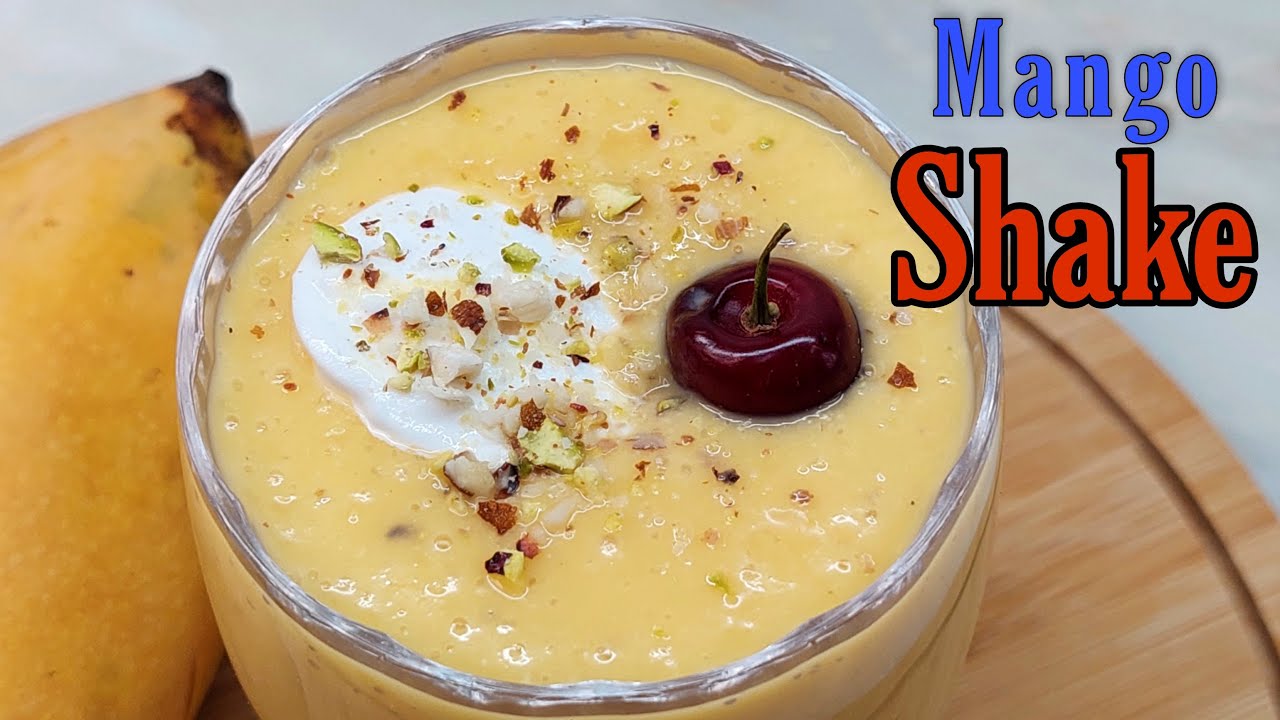 Mango Shake | Thick and Tasty Mango Milk Shake | Summer Drink Recipe by Healthy Meals 24.7 Mango Shake | Thick and Tasty Mango Milk Shake | Summer Drink Recipe by Healthy Meals 24.7