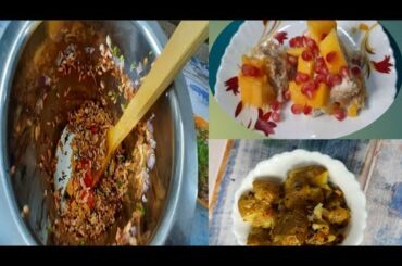 3 Lockdown Special Recipes| Best  Evening Snacks Ideas| Healthy Bhel | Mango Pudding | Garlic Potato