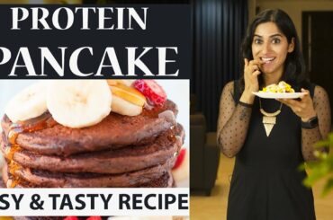 How to make Healthy PANCAKES | Recipe for Weight Loss | By GunjanShouts