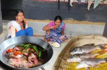 Healthy Boiled Fish Curry Cooking By Village Tried People || Healthy Fish Recipe For Everyone