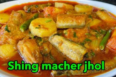 Catfish Recipe || Shing macher jhol recipe || Fish curry recipe || Healthy and Easy Fish curry