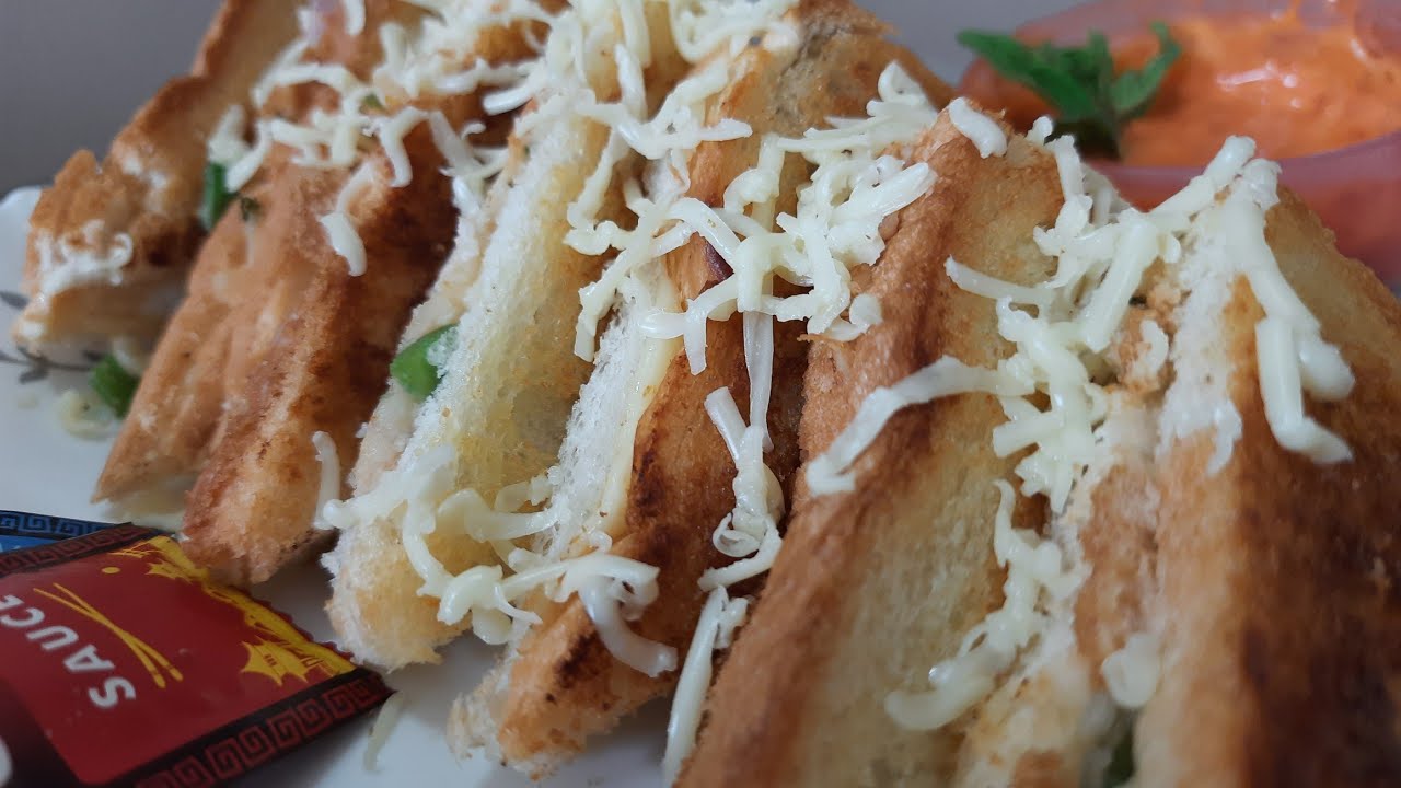 Veg Cheese sandwich |healthy sandwich| without toaster | sandwich on pan| Veg Cheese sandwich |healthy sandwich| without toaster | sandwich on pan|