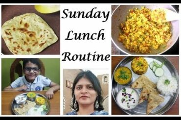 #Punjabi thali recipes/Lunch recipes/Indian Mom Sunday lunch routine in hindi/ Raks Food Diaries