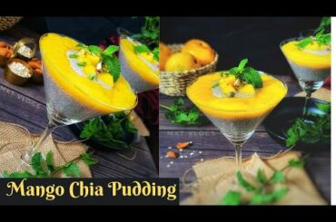 Healthy Mango Chia Seed Pudding | Easy Summer Drink | Weightloss Recipe | Breakfast Special #shorts