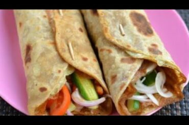 Eggroll Wraps l Street food Recipe lVegetarian Egg Recipe lEgg paratha l Crazy food l