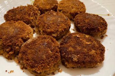 Soya cutlet | Veg starter | healthy snack recipe | soya chunks snack recipe soya badi cutlet