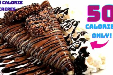 Low calorie meals-Low calorie dessert-Low calorie crepes-Low calorie pancakes-Low calorie breakfast