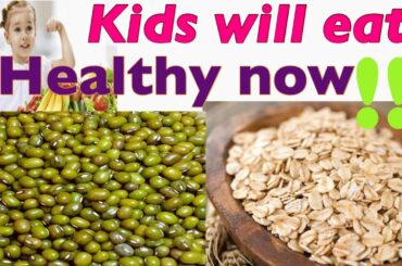 Healthy Recipes For Kids |Oats N Dal Dosa| Indian food ideas| #indianhomemakerneeruskitchen