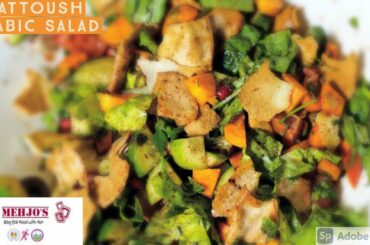 Fattoush | Healthy Salad Recipe | Arabic Salad